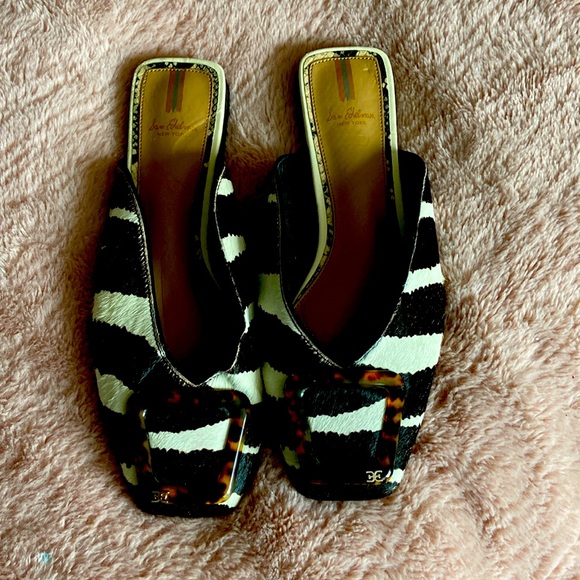 NWOT SAM EDELMAN NEW YORK SLIP ON SANDAL SHOE SIZE 9 - Picture 1 of 3